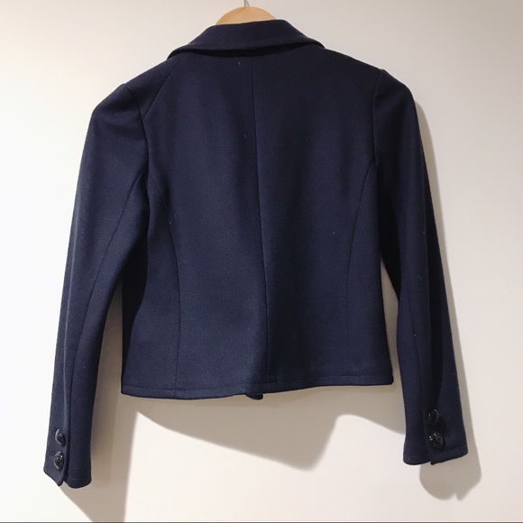 Madewell x Alexa Chung cropped fitted coat SZ XS - Picture 4 of 6